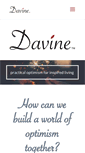 Mobile Screenshot of davine.com